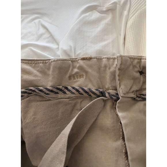 American Eagle Men's Slim Fit Flex Khaki Pants – Size 32x34 - Picture 5 of 6